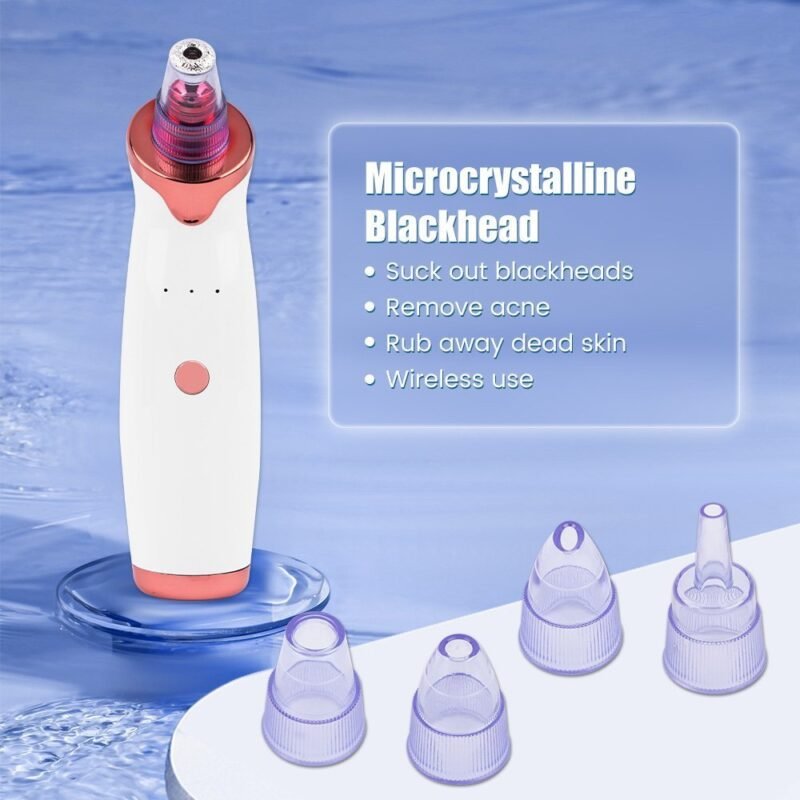 Blackhead Remover Instrument Black Dot Remover Acne Vacuum Suction Face Clean - Image 6